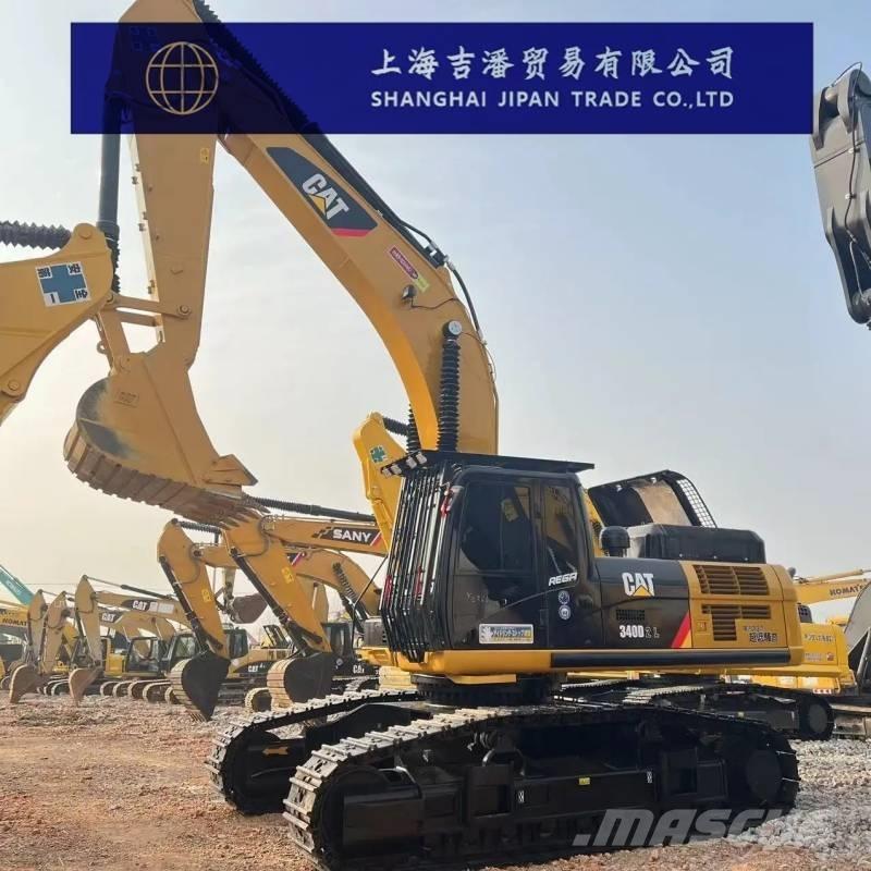 CAT 340 D Bagri goseničarji