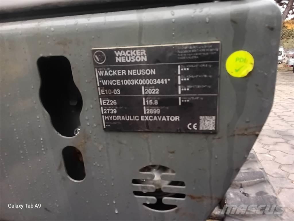 Wacker Neuson EZ26 Bagri goseničarji