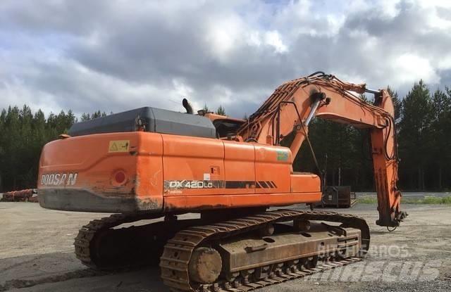 Doosan DX 420 LC-3 Bagri goseničarji