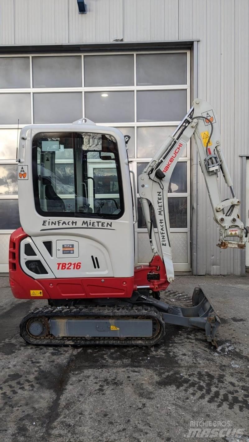 Takeuchi TB216AV4 Mini bagri <7t