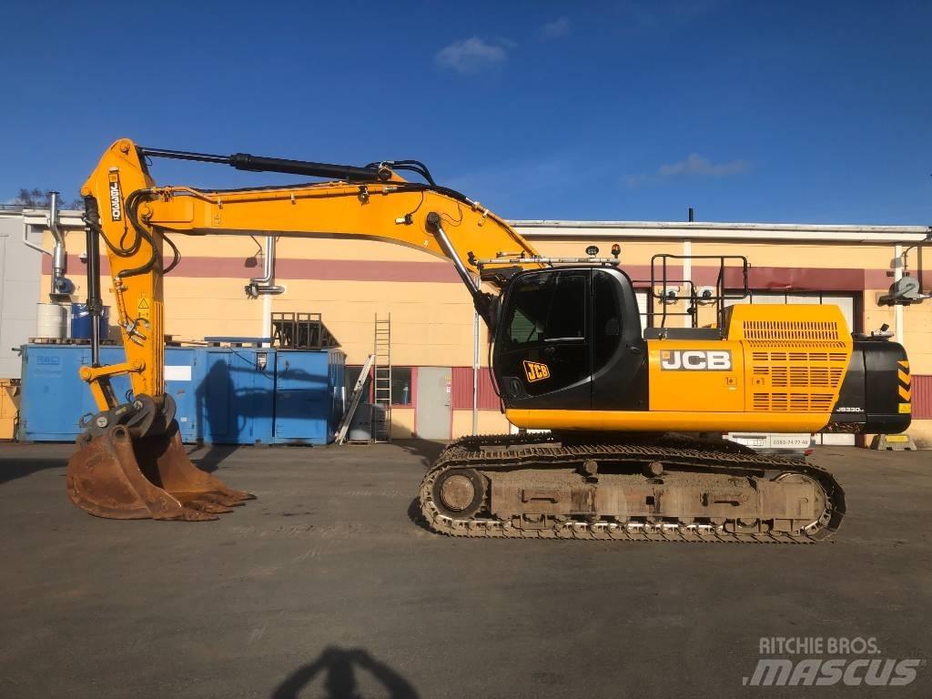 JCB JS 330 LC Bagri goseničarji
