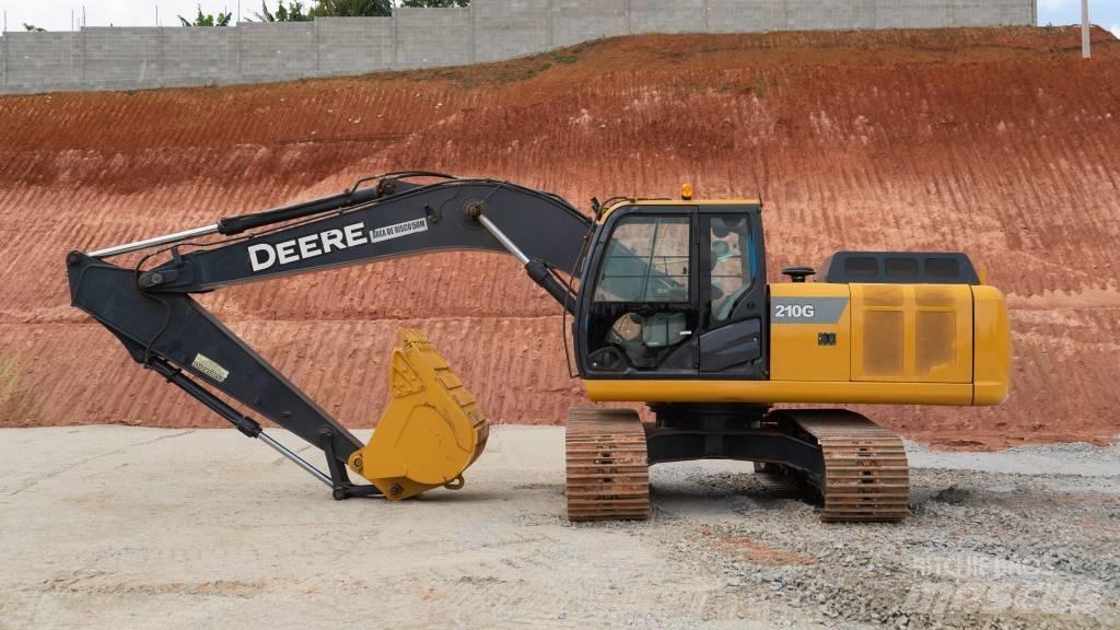 John Deere 210 G Bagri goseničarji