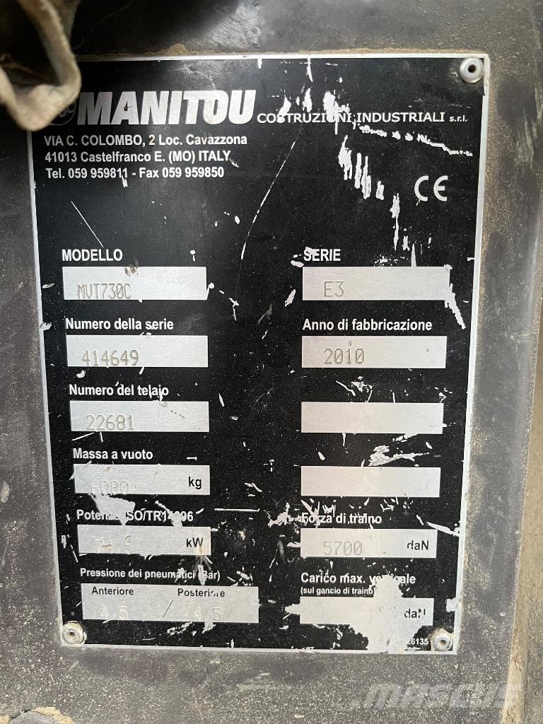 Manitou MVT 730 Traktorji