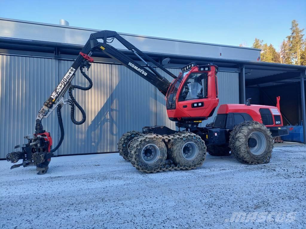 Komatsu 901 Harvesterji