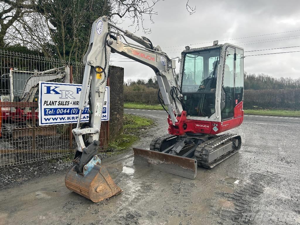 Takeuchi TB 230 Mini bagri <7t