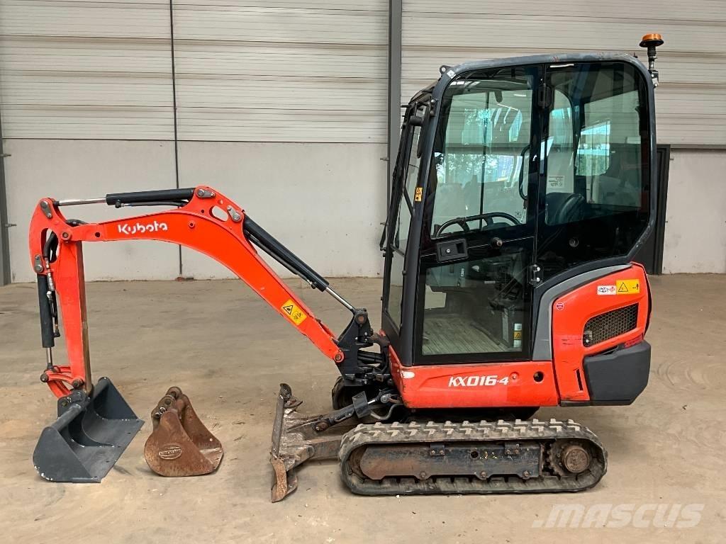 Kubota KX 016-4 Mini bagri <7t