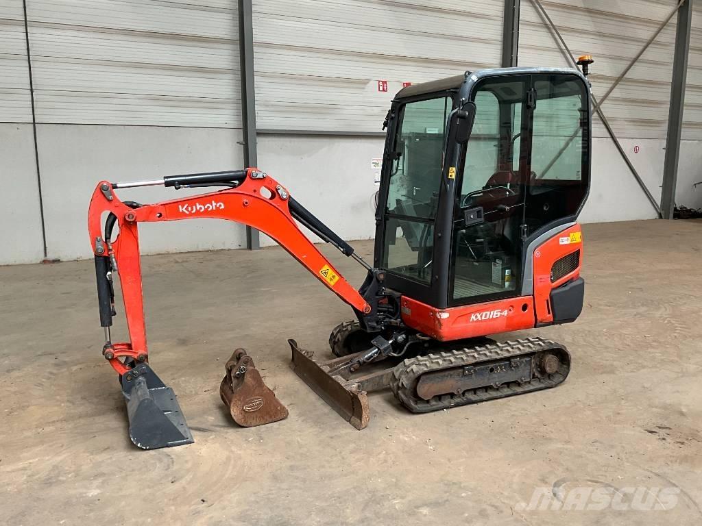 Kubota KX 016-4 Mini bagri <7t