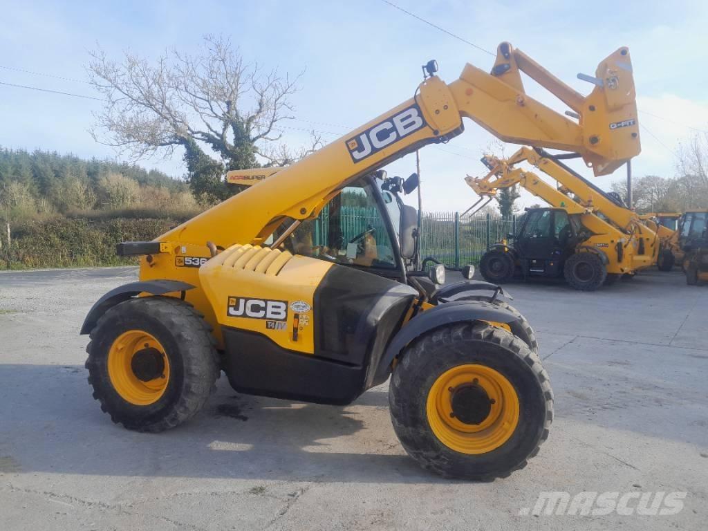 JCB 536-60 Kmetijski teleskopski nakladalci