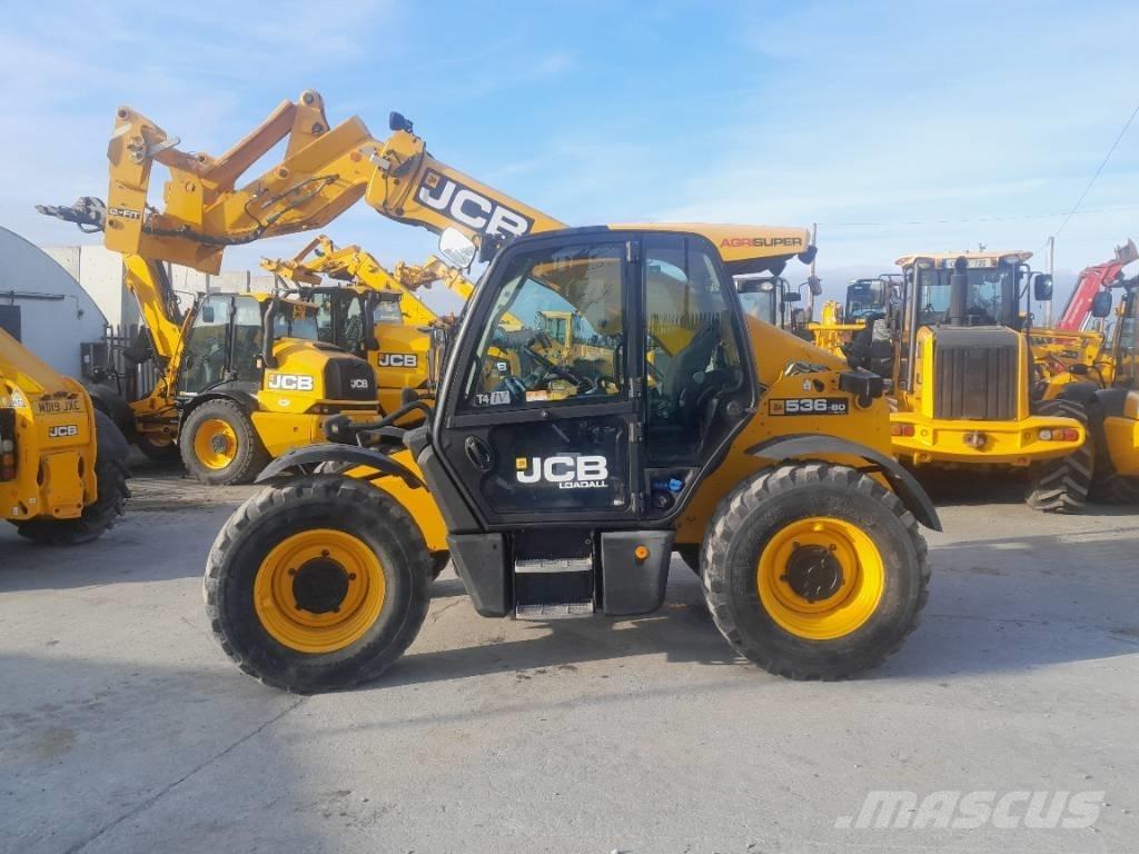 JCB 536-60 Kmetijski teleskopski nakladalci