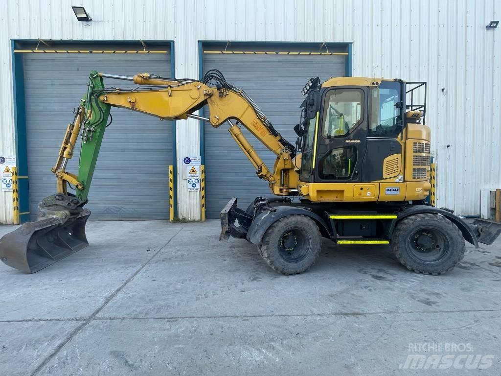 Komatsu PW118-11 Bagri na kolesih