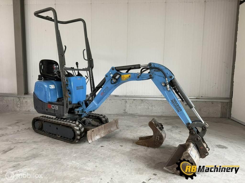 Wacker Neuson 803 Mini bagri <7t