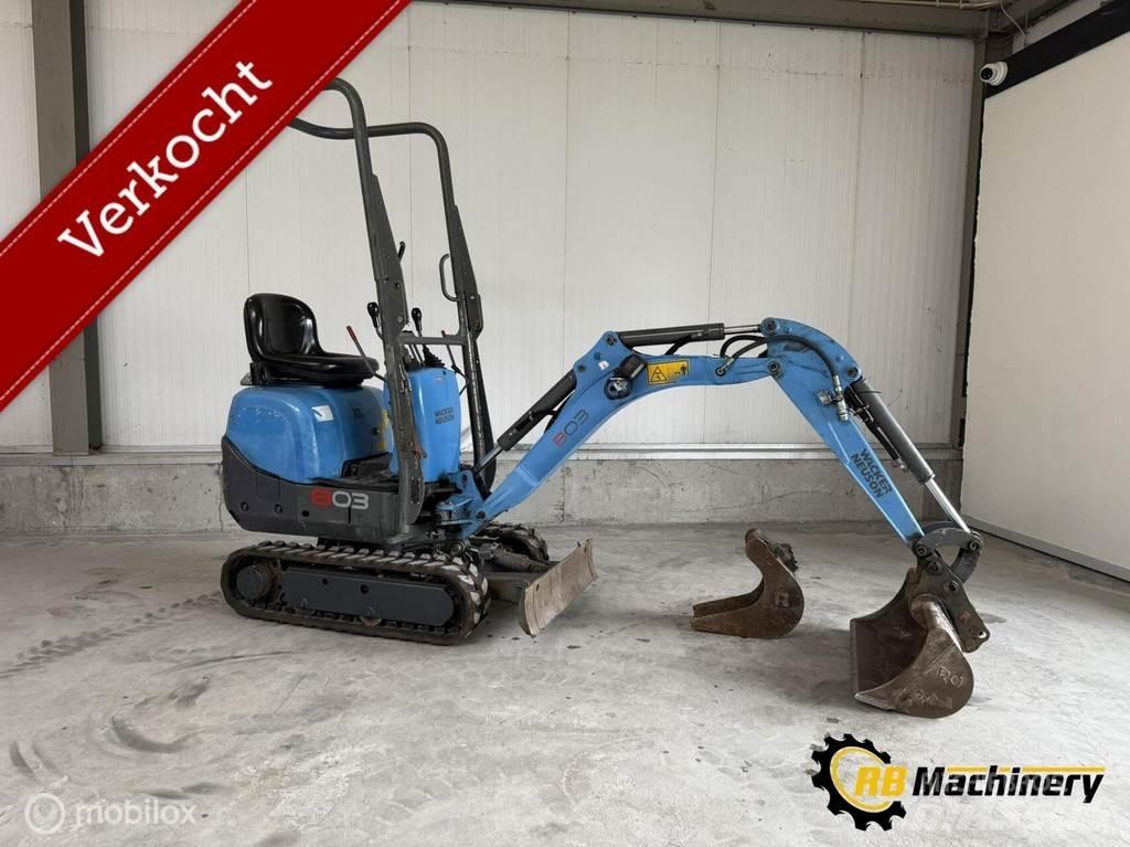 Wacker Neuson 803 Mini bagri <7t