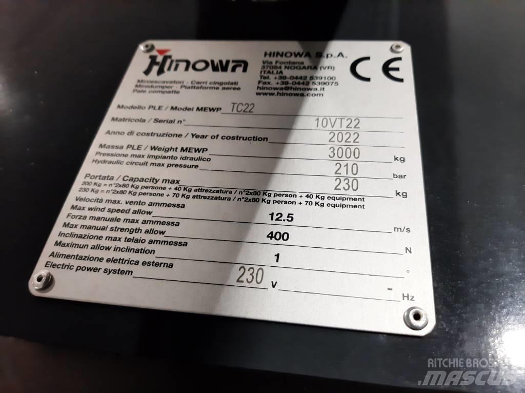 Hinowa TC 22 N Teleskopske dvižne ploščadi
