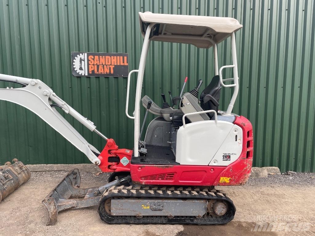 Takeuchi TB 216 Mini bagri <7t