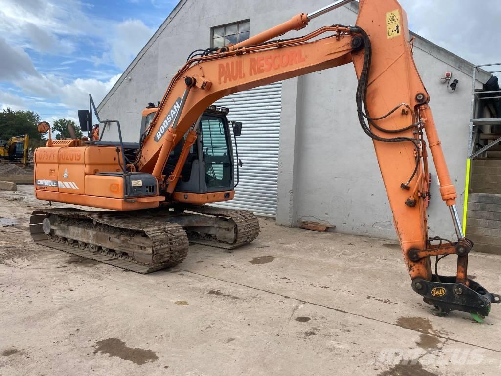 Doosan DX 140 LC-3 Bagri goseničarji