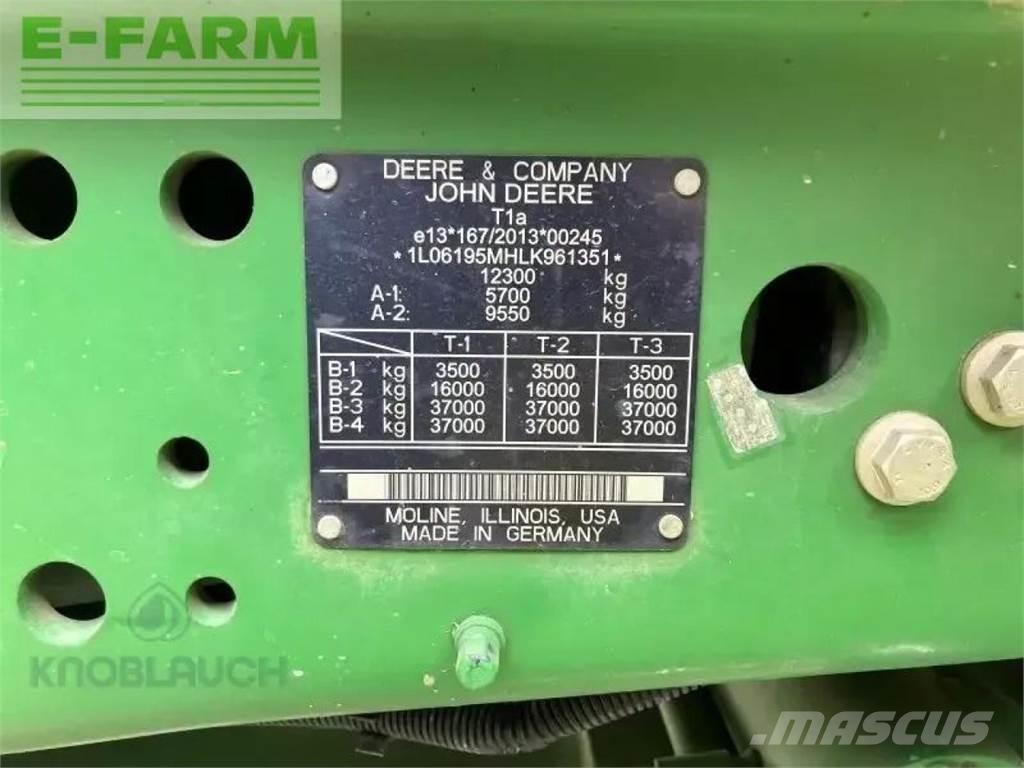 John Deere 6195m Traktorji