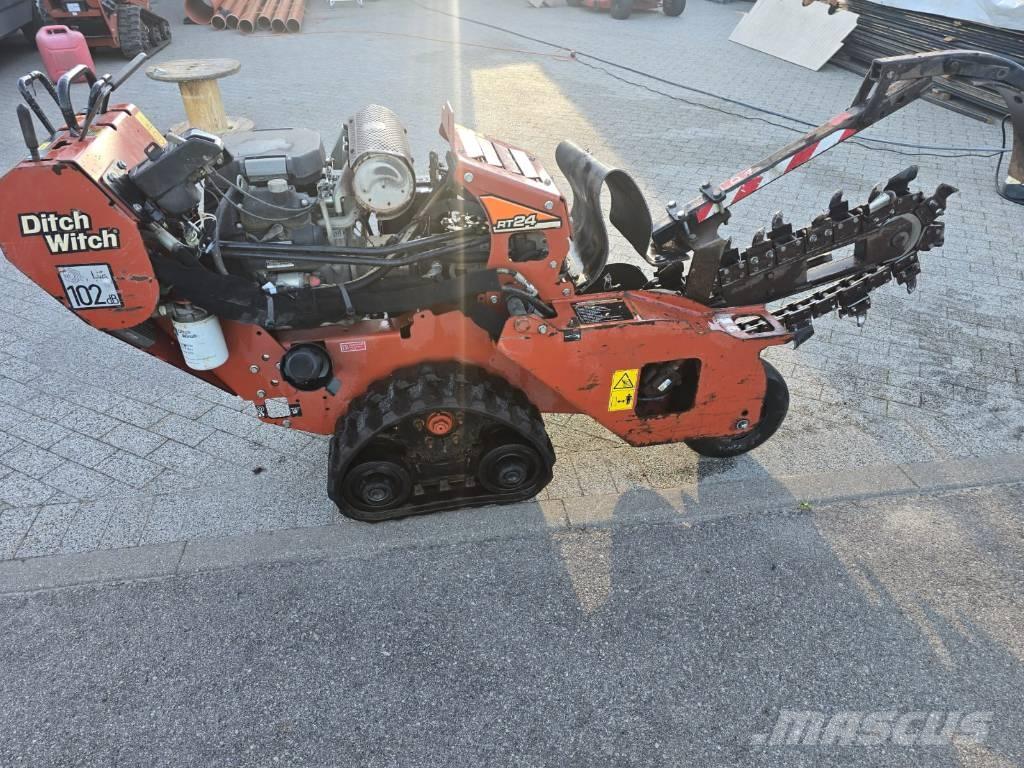 Ditch Witch RT 24 Freze za kopanje jarkov Trenčerji