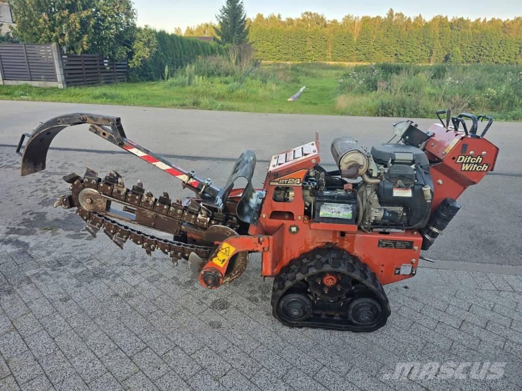 Ditch Witch RT 24 Freze za kopanje jarkov Trenčerji
