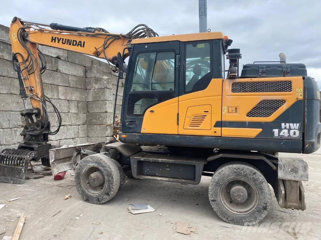 Hyundai HW 140 Bagri na kolesih