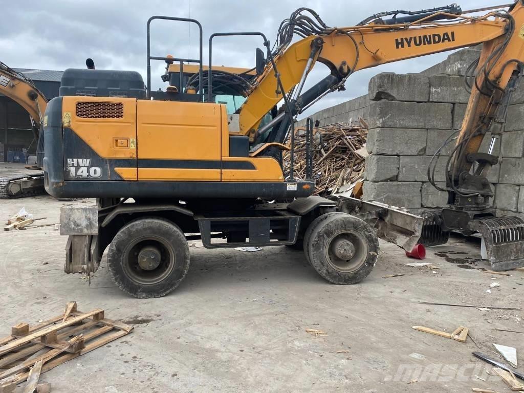 Hyundai HW 140 Bagri na kolesih