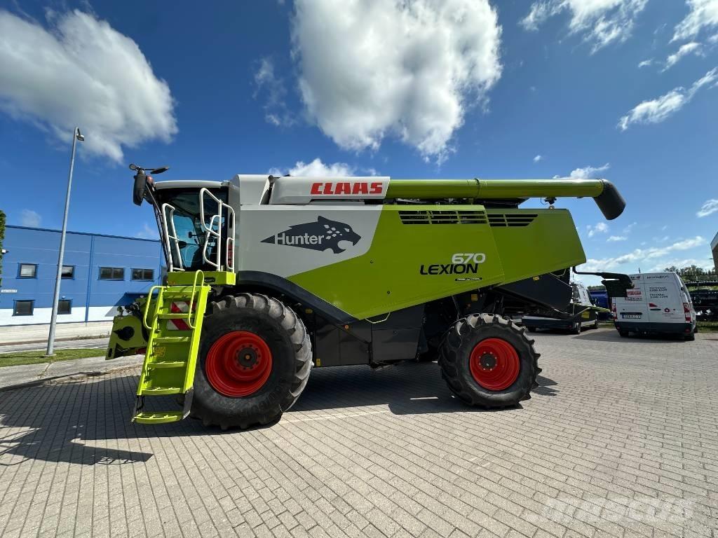 CLAAS Lexion 670 Kombajni