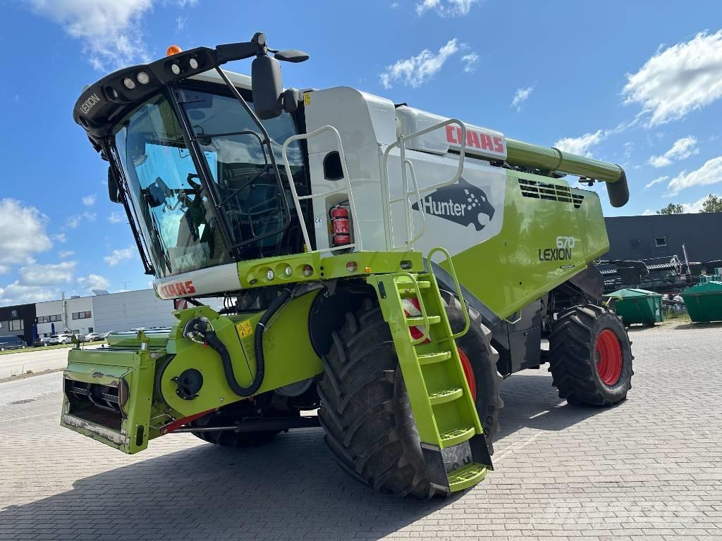 CLAAS Lexion 670 Kombajni