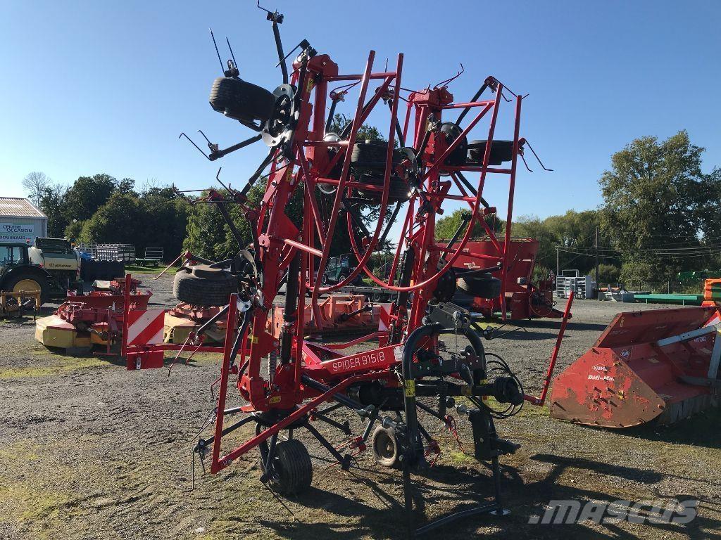 SIP SPIDER 915 / 8 Obračalniki in zgrabljalniki