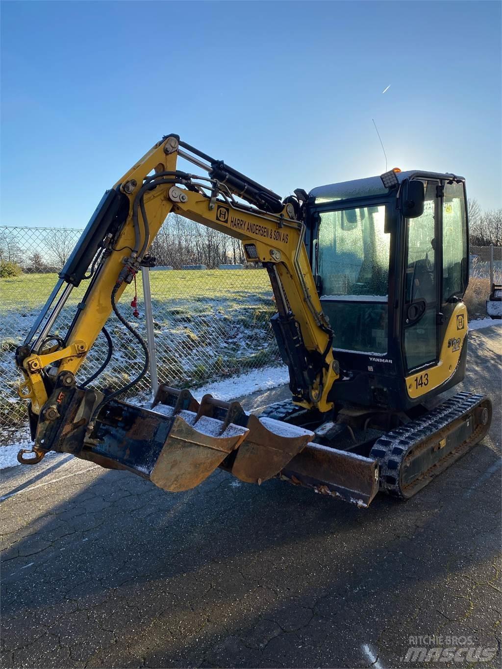 Yanmar SV22 Mini bagri <7t