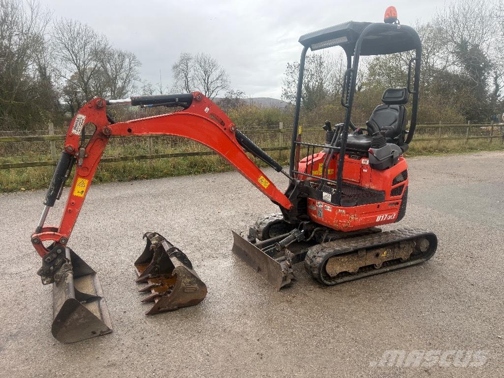 Kubota U 17-3 Mini bagri <7t