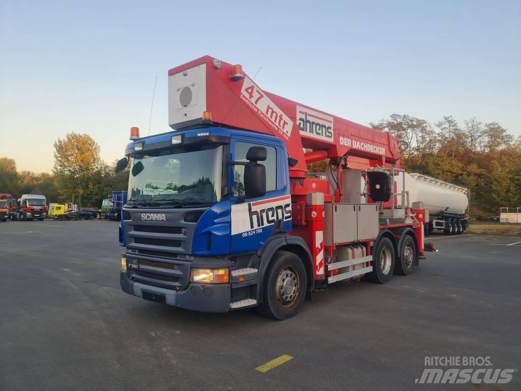 Scania P 380 Avtokošare