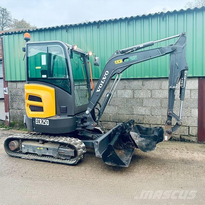 Volvo ECR25D Mini bagri <7t