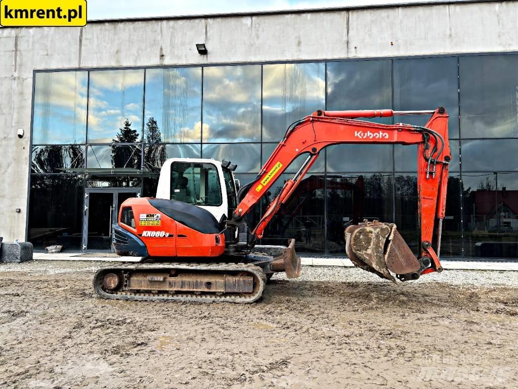 Kubota KX 080-3 Midi bagri 7t – 12t