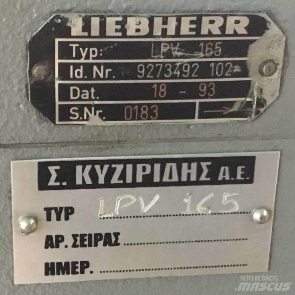 Liebherr LPV 165 Hidravlika