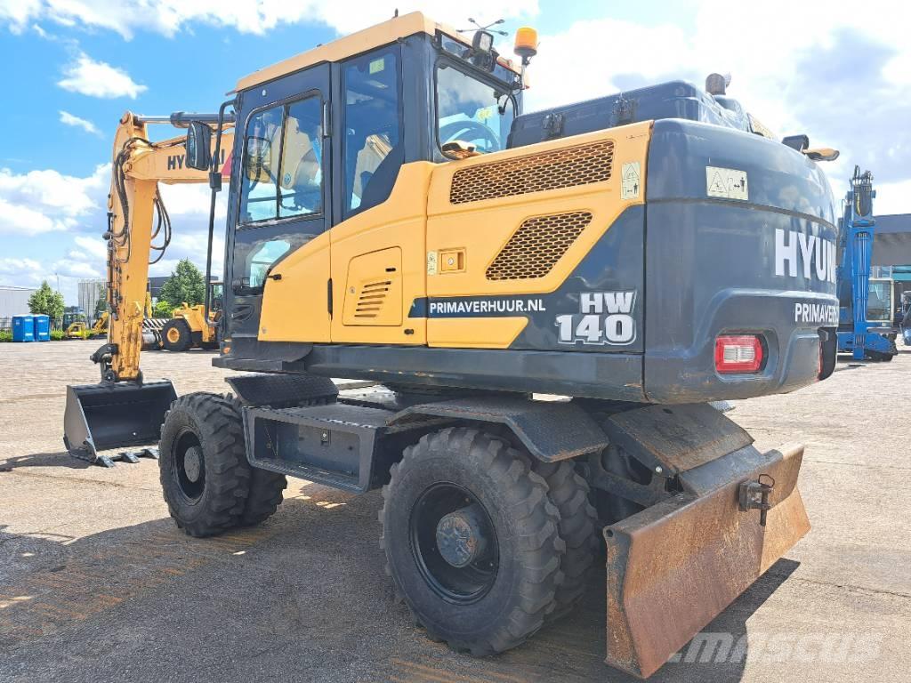 Hyundai HW140 Bagri na kolesih