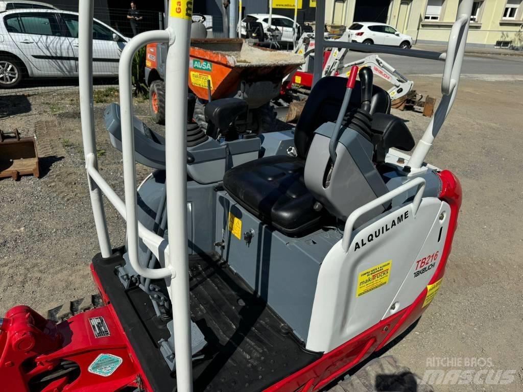 Takeuchi TB 216 Mini bagri <7t