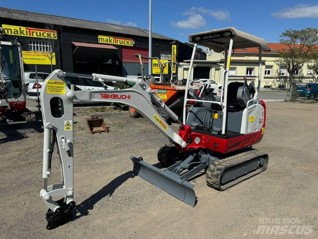 Takeuchi TB 216 Mini bagri <7t