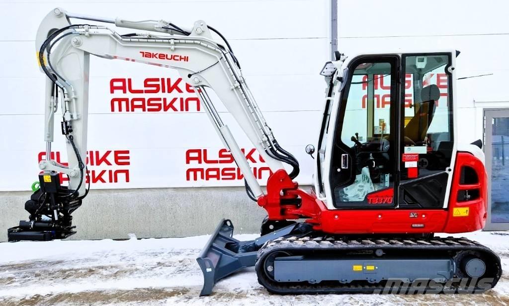 Takeuchi TB370 Mini bagri <7t
