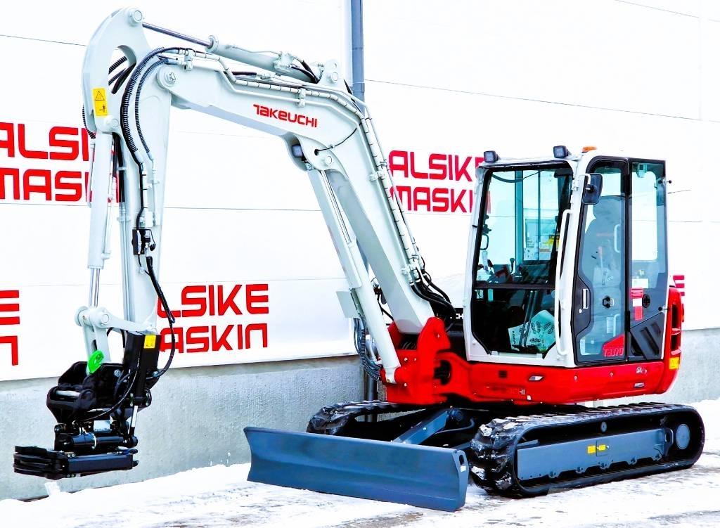 Takeuchi TB370 Mini bagri <7t