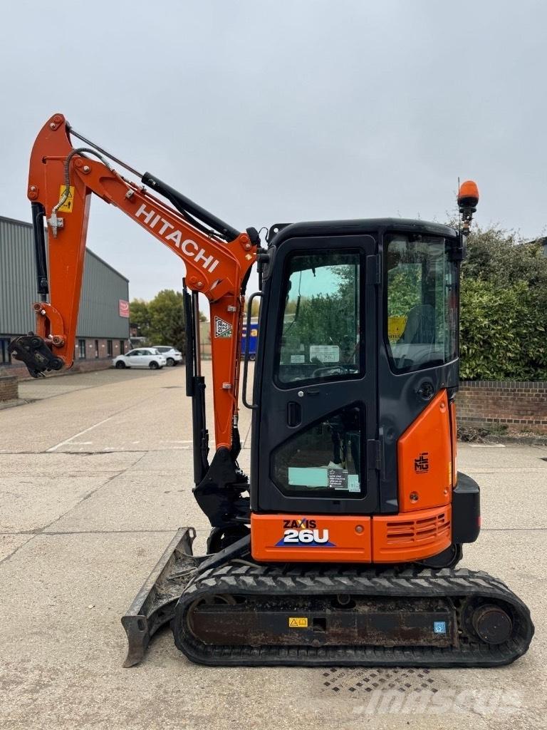 Hitachi Zx26-6 CLR Mini bagri <7t