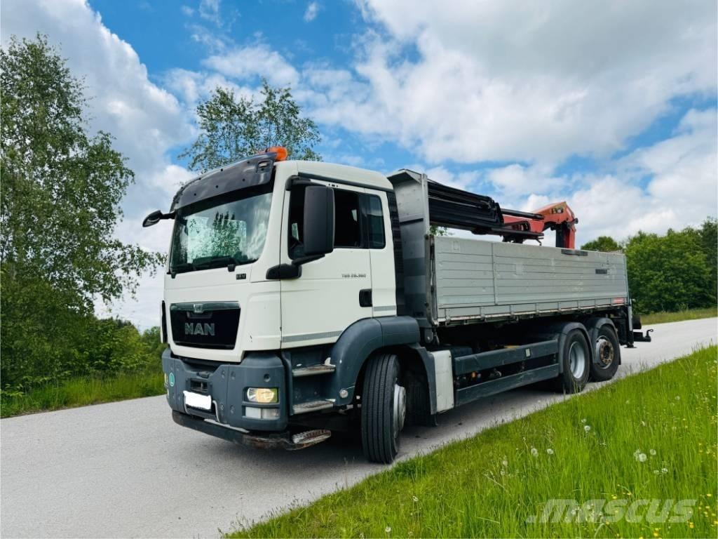 MAN TGS 26.360 Tovornjaki z žerjavom