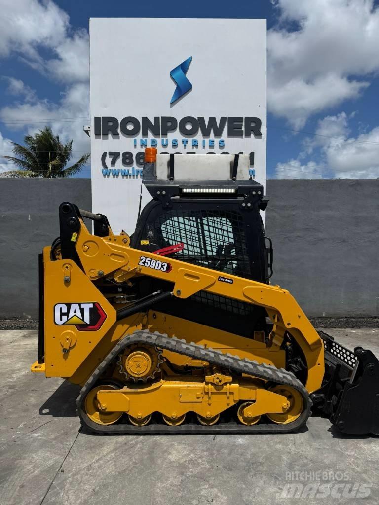 CAT 259D3 Skid steer mini nakladalci
