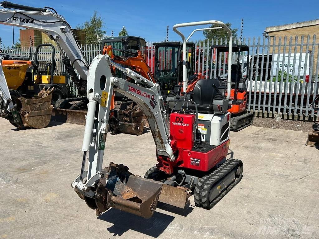 Takeuchi TB 210 R Mini bagri <7t