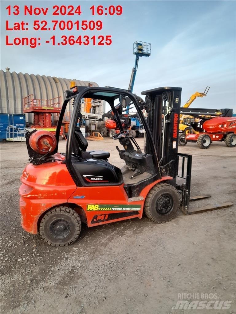 Manitou MI 25 G Plinski viličarji