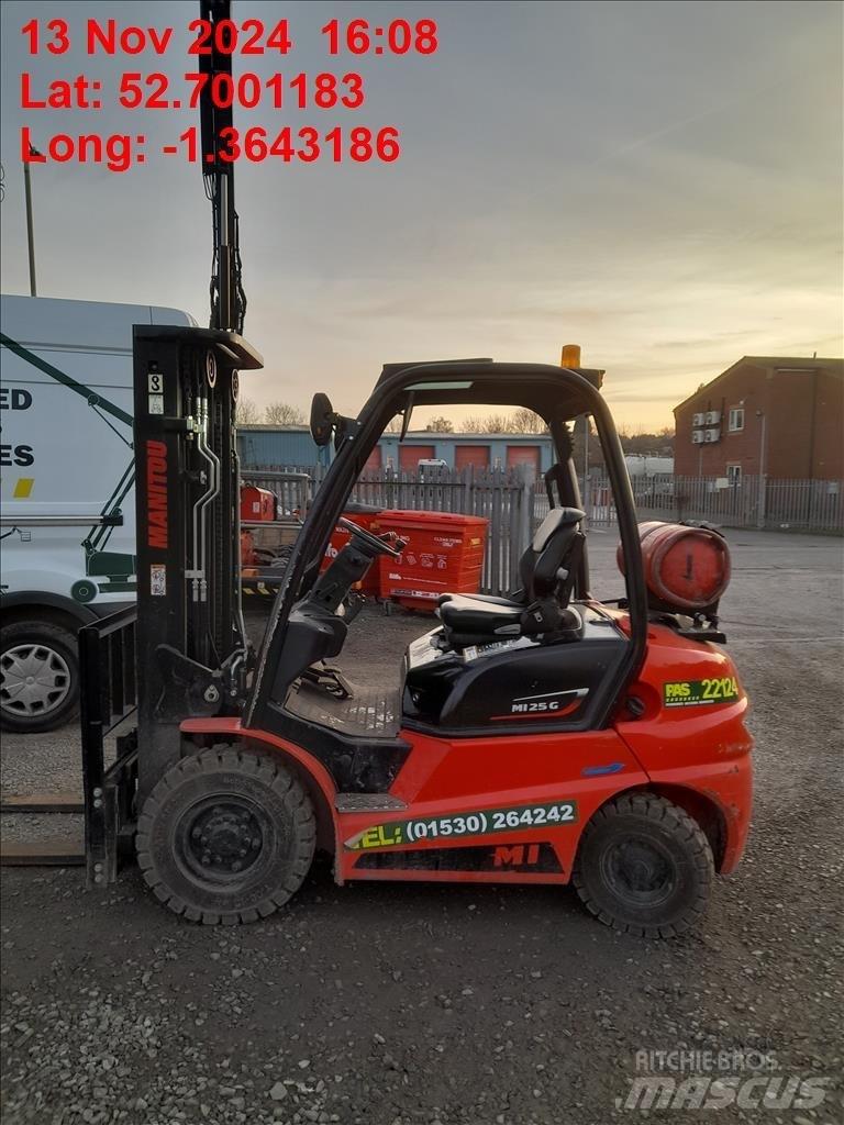 Manitou MI 25 G Plinski viličarji
