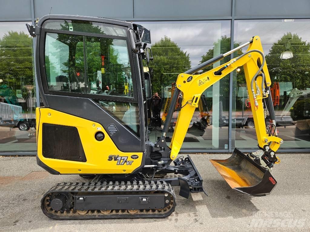 Yanmar sv17vt Mini bagri <7t
