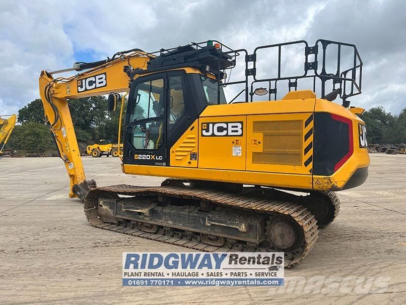 JCB JS 220 LC Bagri goseničarji