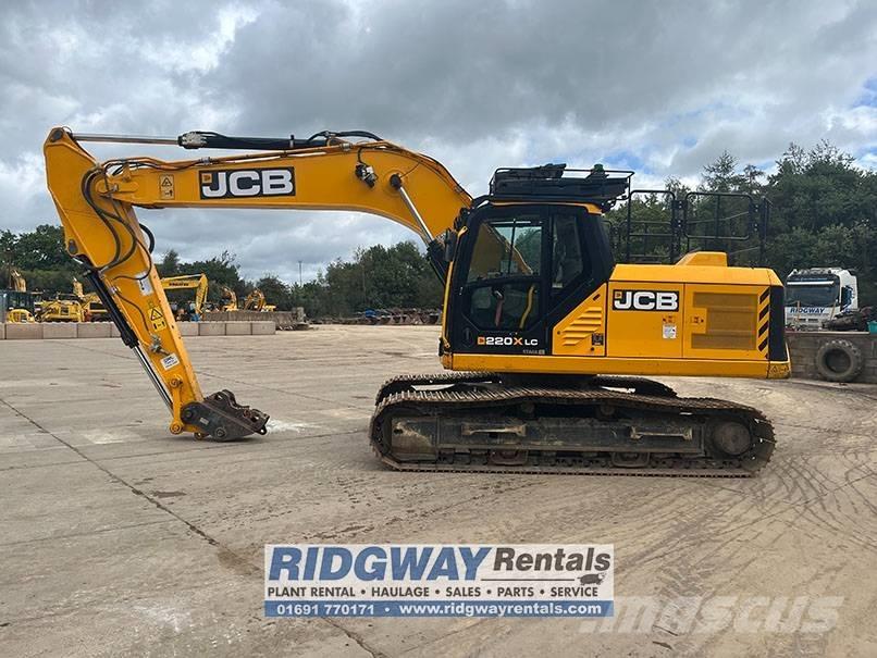 JCB JS 220 LC Bagri goseničarji