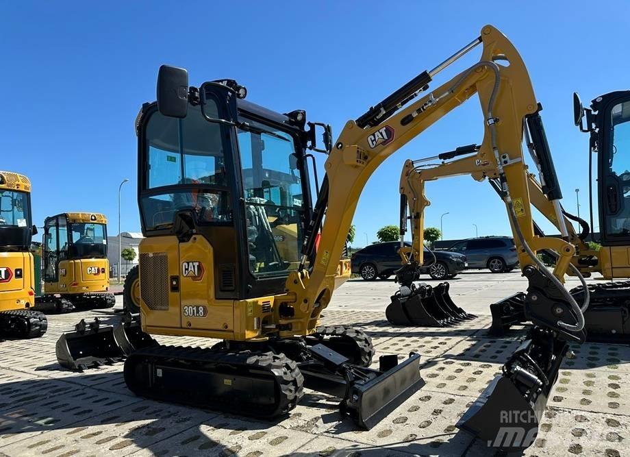 CAT 301.8 Mini bagri <7t
