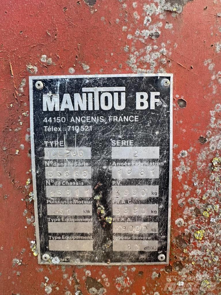 Manitou MCE 20 C Dizelski viličarji