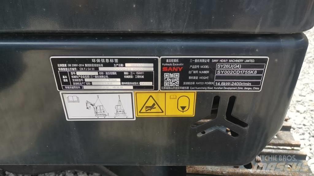 Sany SY 26 C Bagri goseničarji